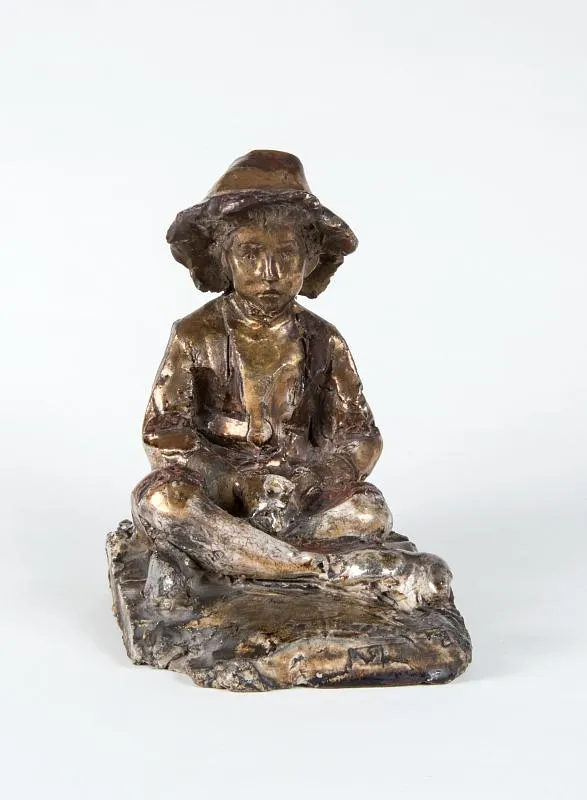 Сидящий мальчик (Ваулин)